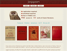 Tablet Screenshot of joggoon.com